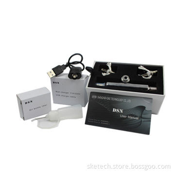 E-cigar DSN, shortest design, only 100mm, big vapor and long life vamping
